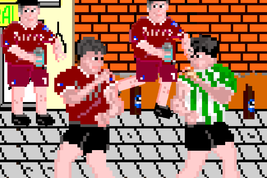 Puzzle de interfaz retro